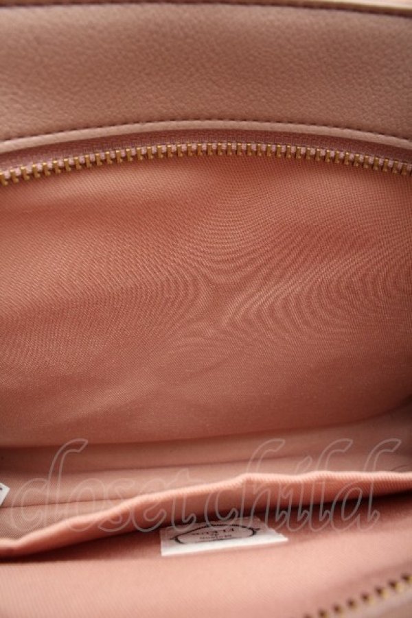 画像3: Maison de FLEUR / ゴブランフリルハンドルトートバッグ  ピンク S-26-04-07-034-LO-BG-TE-ZS (3)