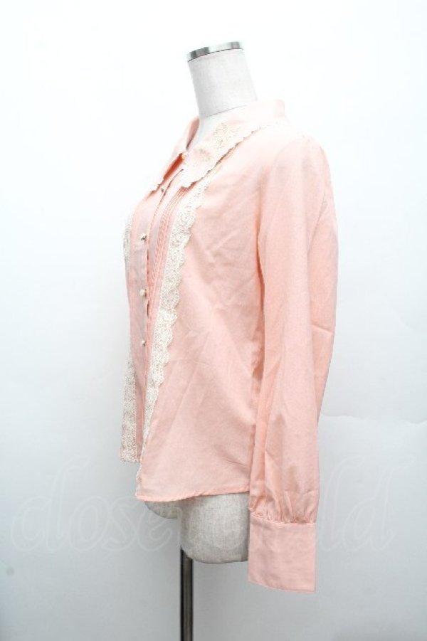 画像3: axes femme POETIQUE / 襟刺繍ブラウス M ピンク S-26-04-09-003-AX-BL-TE-ZS (3)