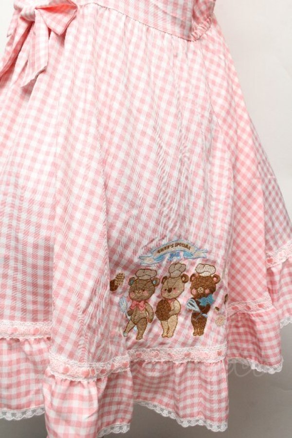 画像2: Avail / My dear little chefスハンソデワンピース 4L ピンク S-26-04-09-026-GO-OP-AS-ZS (2)