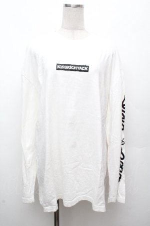 画像: KRY CLOTHING / プリントロンT  白 S-26-04-09-004-EL-TO-HR-ZS