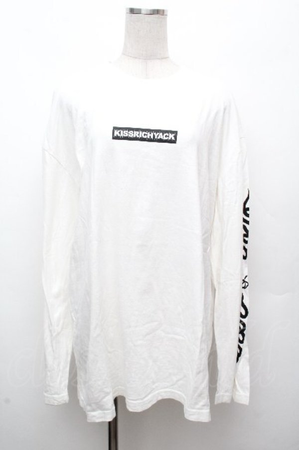 画像1: KRY CLOTHING / プリントロンT  白 S-26-04-09-004-EL-TO-HR-ZS (1)