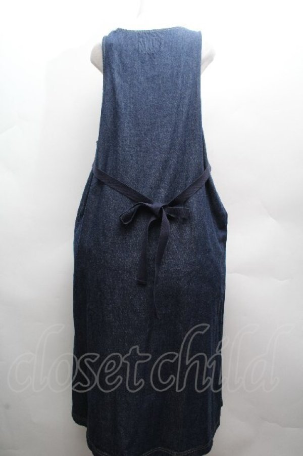 画像5: PINK HOUSE / PINK HOUSE×HELLO KITTYジャンパースカート  青 S-26-04-09-034-LO-OP-AS-ZS (5)