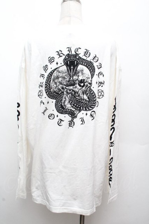 画像3: KRY CLOTHING / プリントロンT  白 S-26-04-09-004-EL-TO-HR-ZS (3)