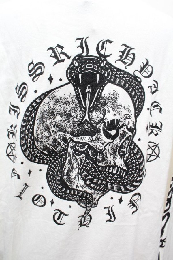 画像4: KRY CLOTHING / プリントロンT  白 S-26-04-09-004-EL-TO-HR-ZS (4)