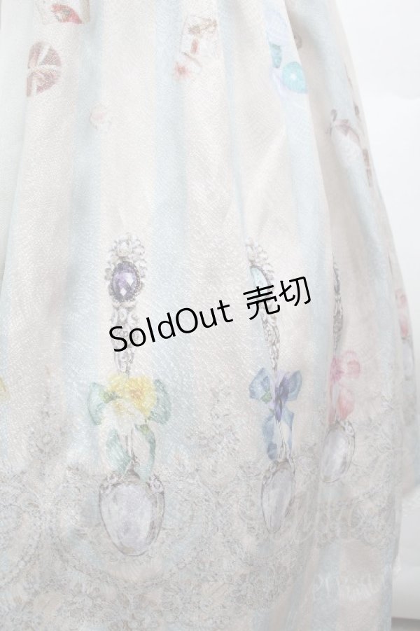 画像3: ALICE and the PIRATES / 幸せのシルバースプーン 12ヶ月の贈り物 ジャンパースカートII型  オフｘサックス S-26-04-09-037-PA-OP-AS-ZS (3)