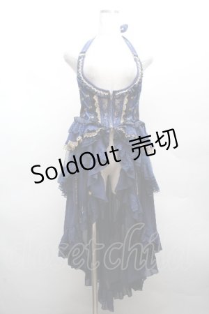 画像: Hoshibako Works / スカーレットステラビスチェ  紺 S-26-04-09-038-LO-JA-HR-ZS