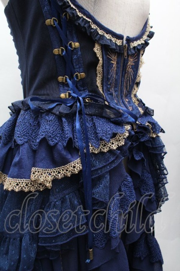 画像4: Hoshibako Works / スカーレットステラビスチェ  紺 S-26-04-09-038-LO-JA-HR-ZS (4)