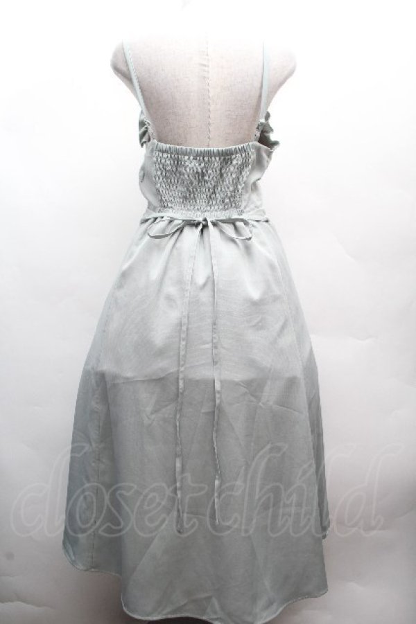 画像3: axes femme POETIQUE / パールチェーンキャミワンピ【パールチェーン欠品】  ミント S-26-04-09-040-AX-OP-HR-ZS (3)