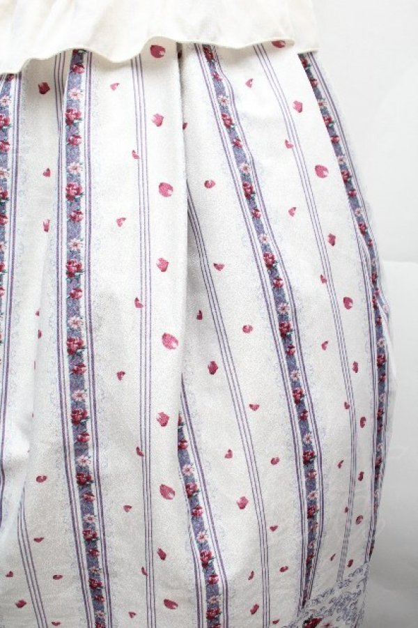 画像5: axes femme / ガーベラ＆オータムローズワンピース  アイボリー S-26-04-09-041-AX-OP-HR-ZS (5)