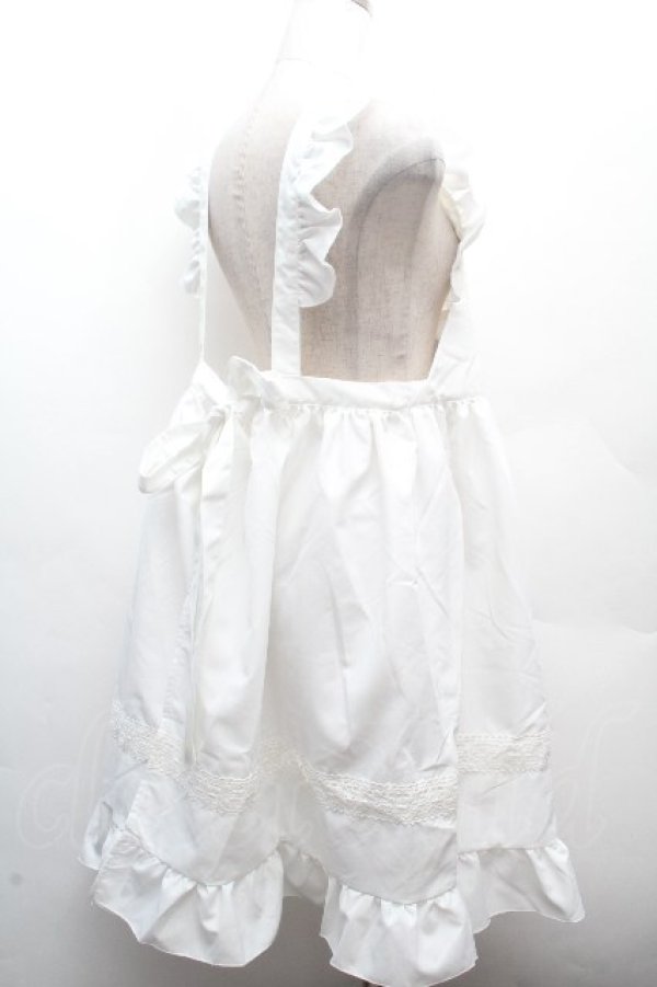画像3: Avail / My dear little chefクマフリルエプロン  白 S-26-04-09-044-GO-OP-AS-ZS (3)