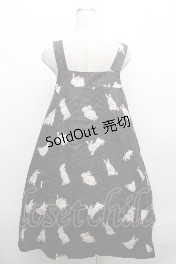 画像2: Franche Lippee / うさぎワンピース  黒 S-26-04-09-047-LO-OP-AS-ZS (2)