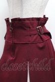 画像3: axes femme / センタージップロングスカート  ワイン S-26-04-09-053-AX-SK-AS-ZS (3)