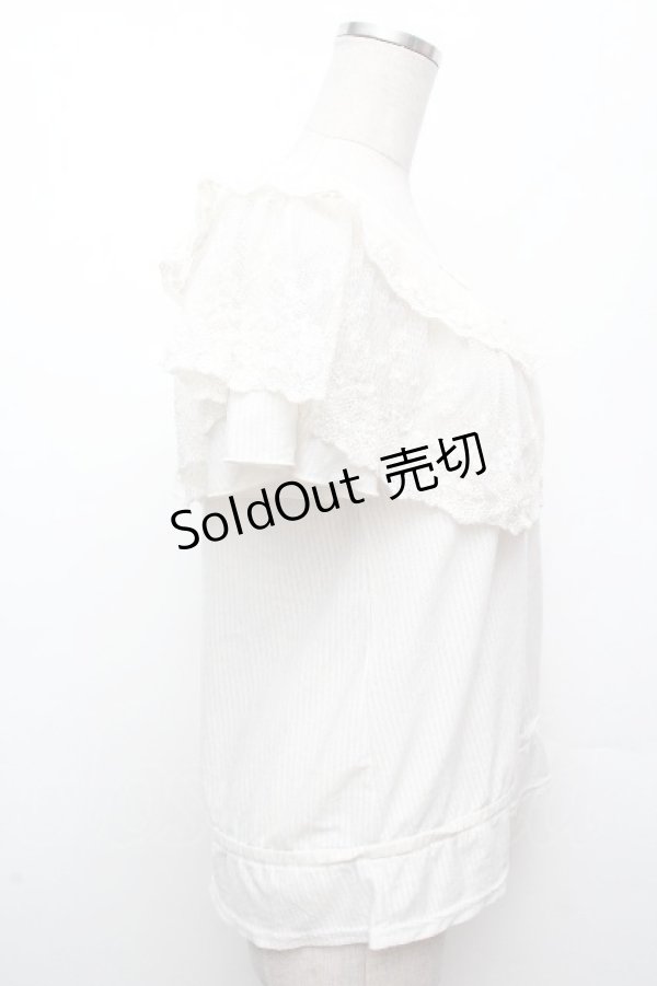 画像3: axes femme / ロマンティックレースプルオーバー M アイボリー S-26-04-09-006-AX-TO-TE-ZS (3)