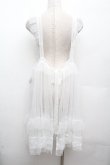 画像3: FLC / 星名桜子 hs チュールエプロンジャンスカ 3L 白 S-26-04-09-020-LO-OP-HR-ZS (3)