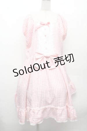 画像: Avail / My dear little chefスハンソデワンピース 4L ピンク S-26-04-09-026-GO-OP-AS-ZS