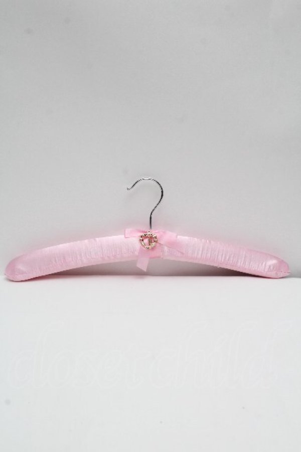 画像1: BABY,THE STARS SHINE BRIGHT / サテンハンガー  ピンク S-26-04-10-001-BA-ZA-HR-ZS (1)