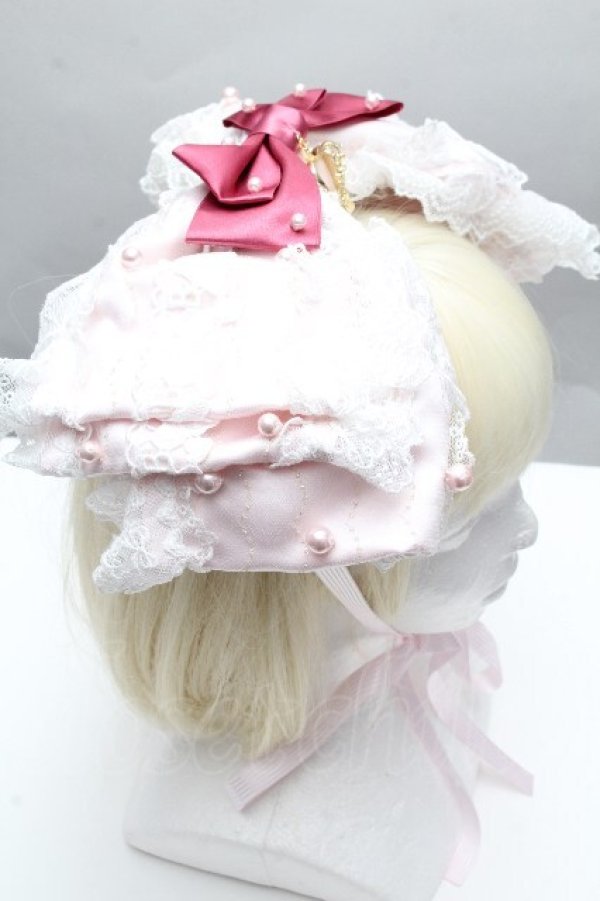 画像3: BABY,THE STARS SHINE BRIGHT / Mariee de Kumya ハートとリボンの魔法 リボンヘッドドレス  ピンク S-26-04-10-004-BA-OP-HR-ZS (3)