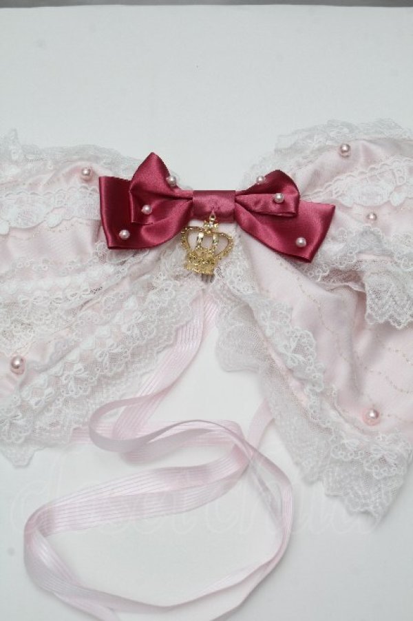 画像4: BABY,THE STARS SHINE BRIGHT / Mariee de Kumya ハートとリボンの魔法 リボンヘッドドレス  ピンク S-26-04-10-004-BA-OP-HR-ZS (4)