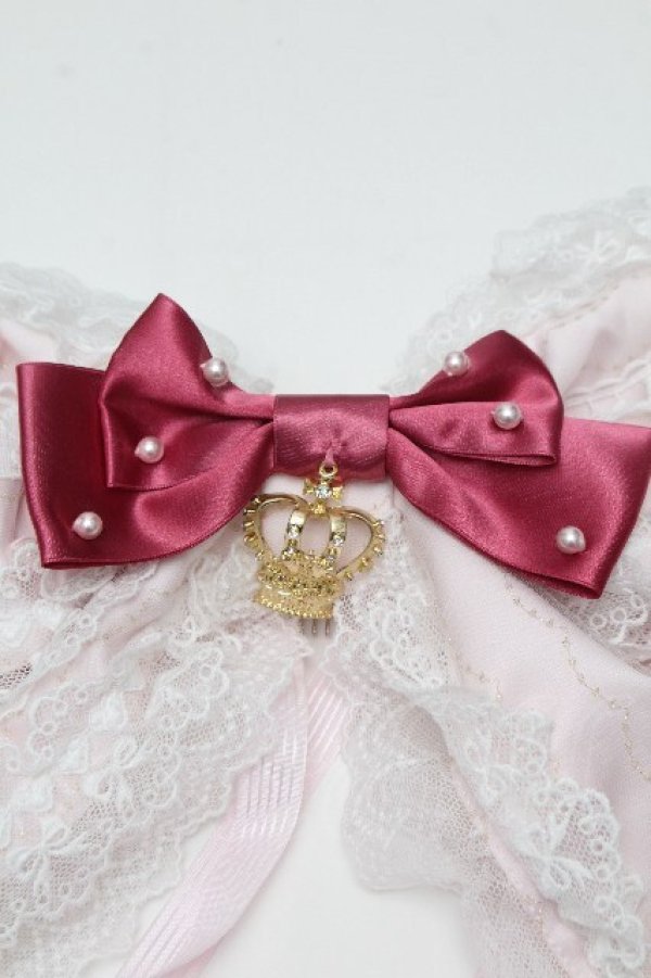 画像5: BABY,THE STARS SHINE BRIGHT / Mariee de Kumya ハートとリボンの魔法 リボンヘッドドレス  ピンク S-26-04-10-004-BA-OP-HR-ZS (5)