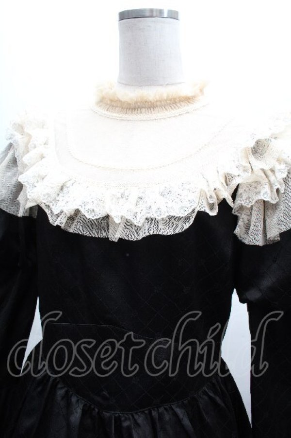 画像6: Hoshibako Works / ブライトプリンセス ドレス ワンピース  黒 S-26-04-10-041-LO-OP-HR-ZS (6)