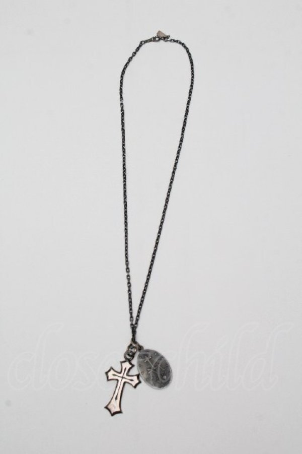 画像1: NICOLE CLUB / チャームネックレス  シルバー S-26-04-10-005-LO-ZA-HR-ZS (1)