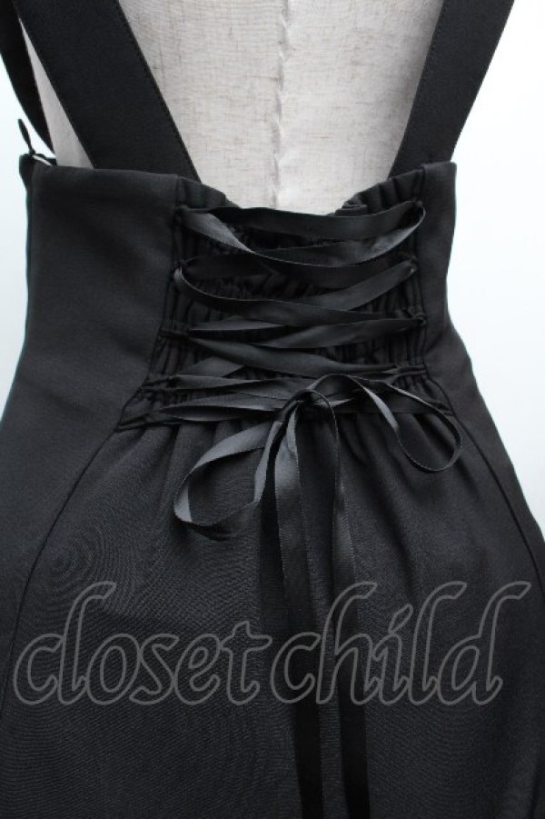 画像4: Ank Rouge / パールボタンスカート  黒 S-26-04-10-045-CA-SK-AS-ZS (4)