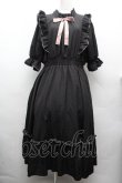 画像1: m petit by misako / NINA'SコラボAMハイショクメローワンピース 3L 黒 S-26-04-10-046-LO-OP-HR-ZS (1)