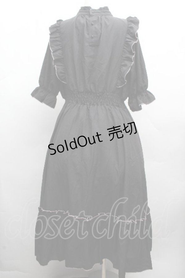 画像3: m petit by misako / NINA'SコラボAMハイショクメローワンピース 3L 黒 S-26-04-10-046-LO-OP-HR-ZS (3)