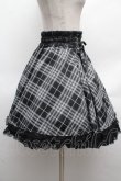 画像3: NOEMIE / ウエストWスピンドル裾レーススカート  黒 S-26-04-10-056-LO-SK-HR-ZS (3)