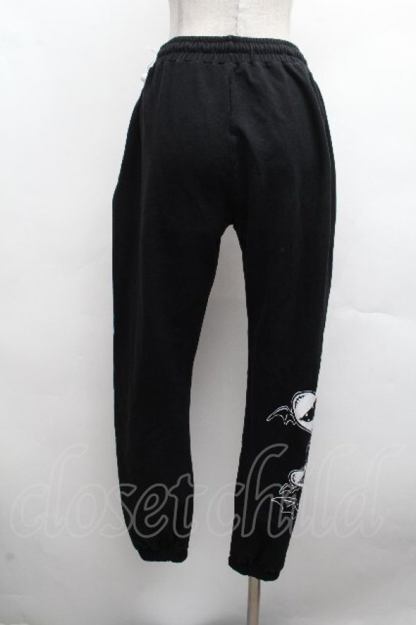 画像3: NieR Clothing / プリントスウェットパンツ  黒 S-26-04-10-060-PU-PA-HR-ZS (3)