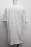 画像2: NieR Clothing / プリントTシャツ  白 S-26-04-10-010-PU-TS-HR-ZS (2)