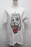 画像1: NieR Clothing / プリントTシャツ  白 S-26-04-10-011-PU-TS-HR-ZS (1)