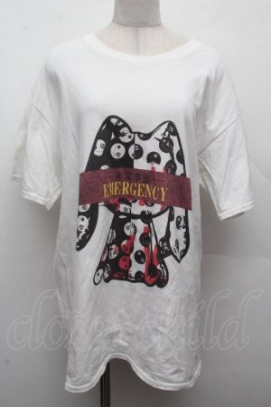 画像: NieR Clothing / プリントTシャツ  白 S-26-04-10-012-PU-TS-HR-ZS