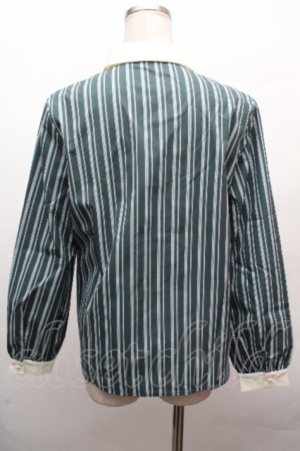 画像2: Fi.n.t / マルチストライプシャツ/ハリー・ポッター  グリーン S-26-04-10-016-CA-BL-HR-ZS (2)