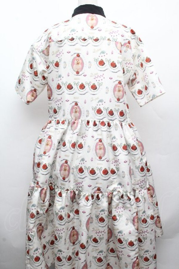 画像2: Q-pot. / プードルケーキシャツドレス  アイボリー S-26-04-10-030-QP-OP-HR-ZS (2)