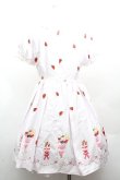 画像4: Ank Rouge / ストロベリーパフェ柄ワンピース  ピンク S-26-04-12-039-CA-OP-HR-ZS (4)