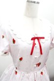画像5: Ank Rouge / ストロベリーパフェ柄ワンピース  ピンク S-26-04-12-039-CA-OP-HR-ZS (5)