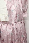 画像2: axes femme / 桜柄ティアードワンピース  ピンク S-26-04-12-043-AX-OP-AS-ZS (2)