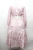 画像4: axes femme / 桜柄ティアードワンピース  ピンク S-26-04-12-043-AX-OP-AS-ZS (4)