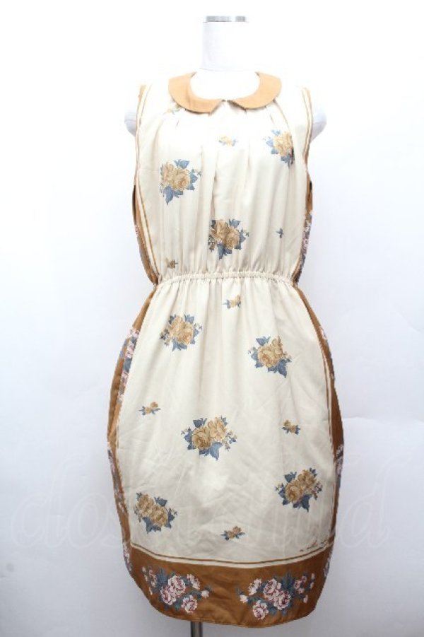 画像1: an another angelus /スカーフ風ワンピース F イエロー S-26-04-12-050-CA-OP-SZ-ZS (1)