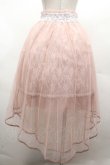 画像3: axes femme kawaii / チュールレーススカート  ピンク S-26-04-12-056-AX-SK-HR-ZS (3)