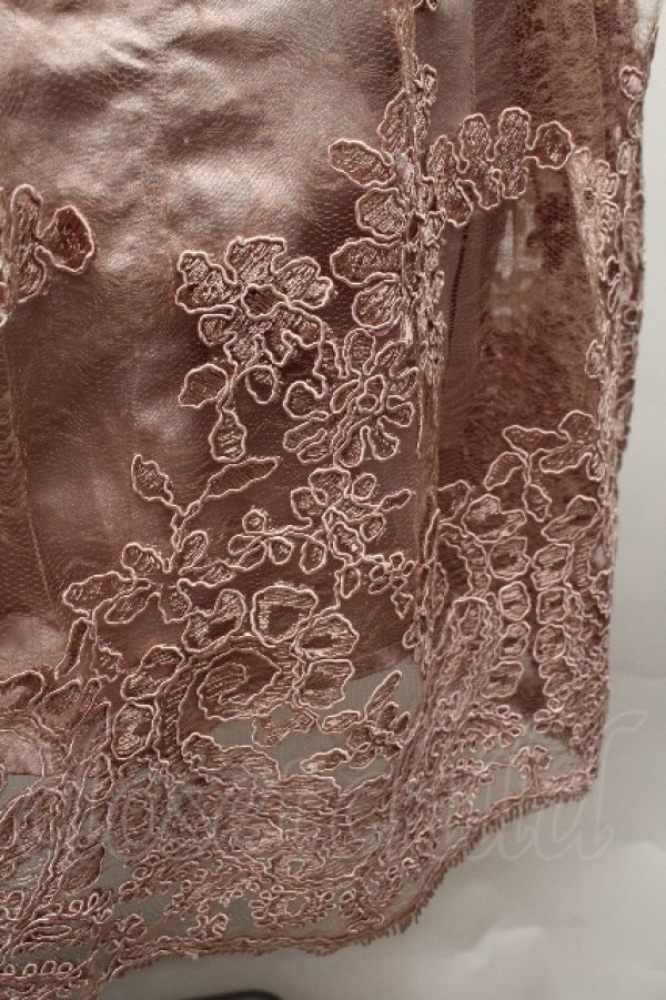 画像2: axes femme / コードレーススカート  ピンク S-26-04-12-057-AX-SK-AS-ZS (2)