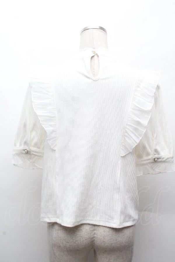 画像2: Amavel / リブトップス  白 S-26-04-12-012-CA-TO-HR-ZS (2)