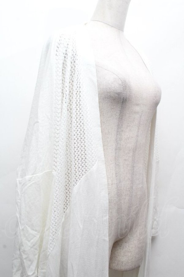 画像3: axes femme / ロングカーディガン  オフ S-26-04-12-020-AX-TO-ET-ZS (3)