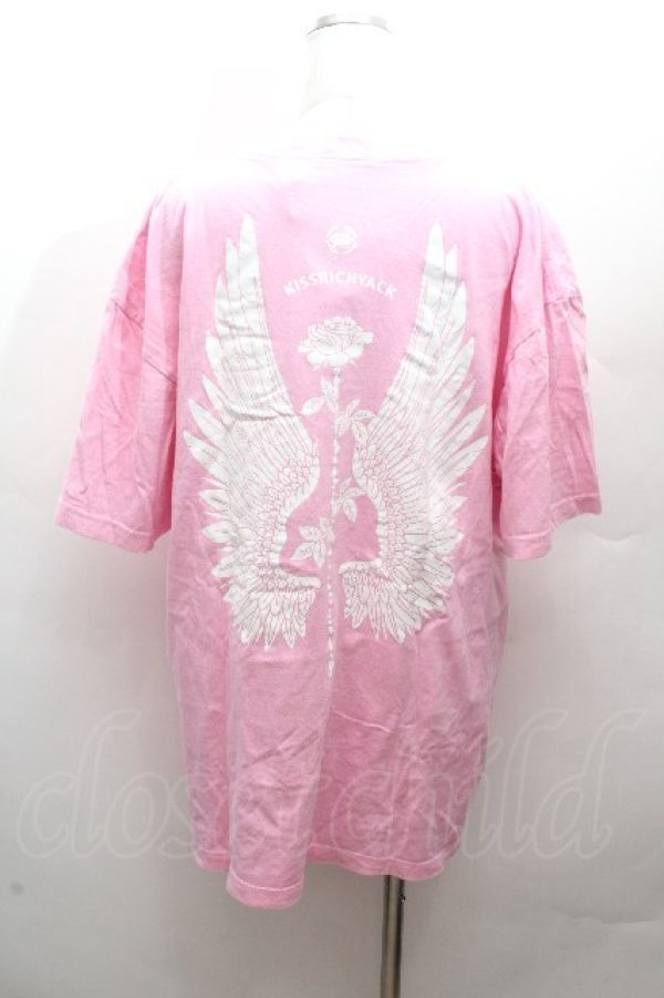 画像3: KRY CLOTHING / 「JAMIII」BIG Tシャツ  ピンク S-26-04-12-027-EL-TO-HR-ZS (3)