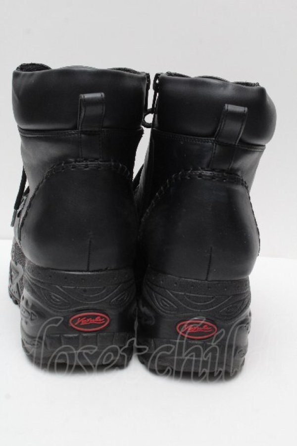 画像3: YOSUKE / 厚底スニーカー 26 黒 S-26-04-12-004-PU-SH-AS-ZS (3)