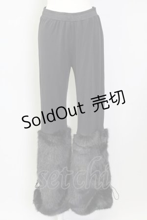 画像: Qutie Frash / アメＱ×KIST札幌限定 ファーパンツ T-23-09-28-022-QU-PA-IG-ZT232