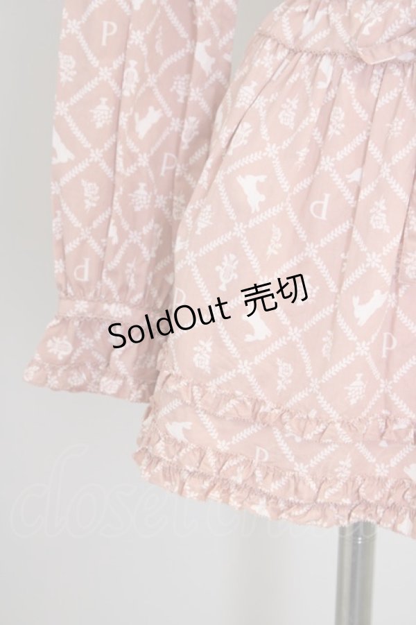 画像3: 【SALE】PINK HOUSE / 格子チェックフードブラウス T-23-10-08-015-LO-BL-HD-ZT107 (3)