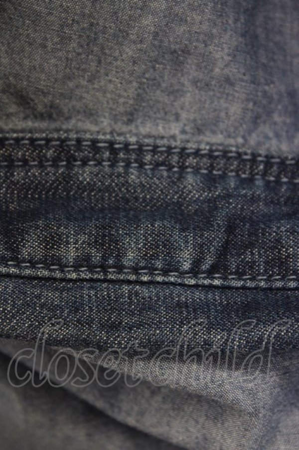 画像9: Karl Helmut / ネーム使いバイカラーシャツ T-23-10-09-008-EL-BL-HD-ZT242 (9)