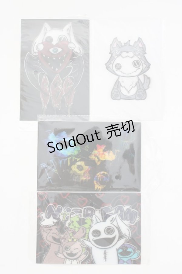 画像1: 【SALE】NieR CLOTHING / 3Dカード 4枚セット T-23-10-27-054-PU-ZA-IG-ZT088 (1)